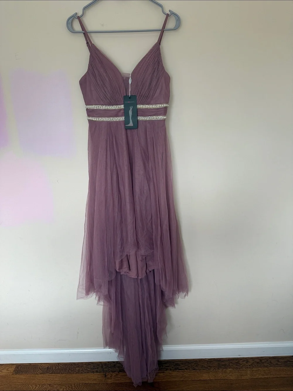 Ever Pretty Purple Orchid High-Low Dress size Small 4 - Picture 7 of 12